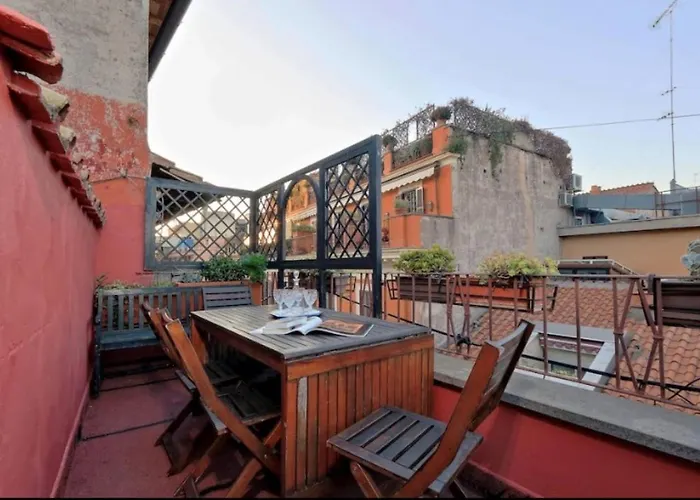 דירה Casa Rossetti - 2 Private Terraces - 4th Floor With No Lift רומא