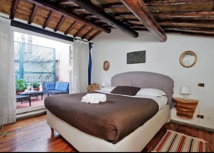 דירה Casa Rossetti - 2 Private Terraces - 4th Floor With No Lift רומא
